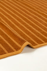 Oak Buff Stripe Yarn Dyed Towel