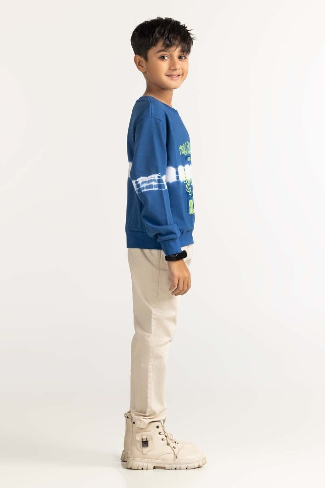 Ocean Printed Sweatshirt 224-312-004