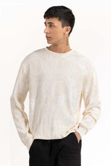 Off White All Over Printed Sweatshirt 224-112-060