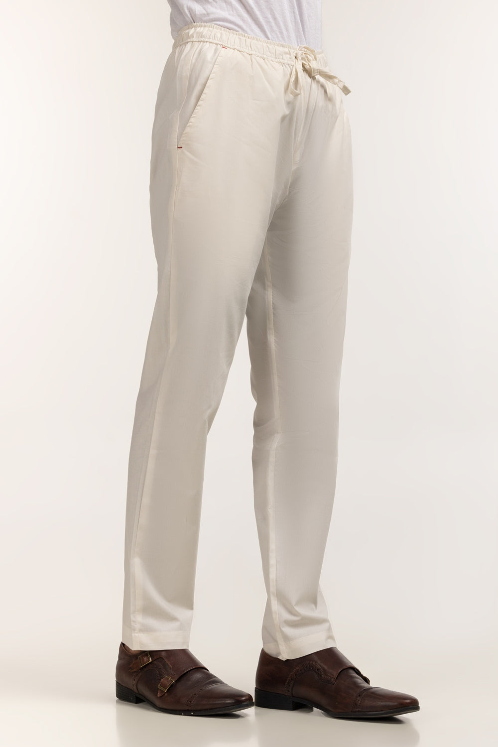 Off White Basic Pajama PJ-CTN24-001