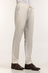 Off White Basic Pajama PJ-CTN24-001