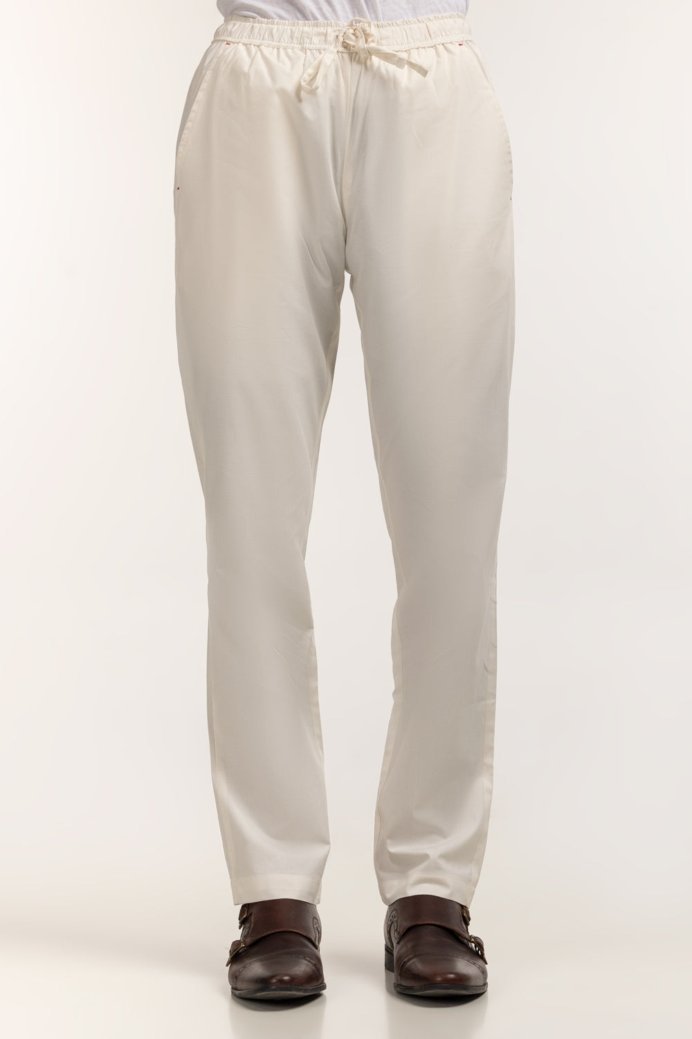 Off White Basic Pajama PJ-CTN24-001