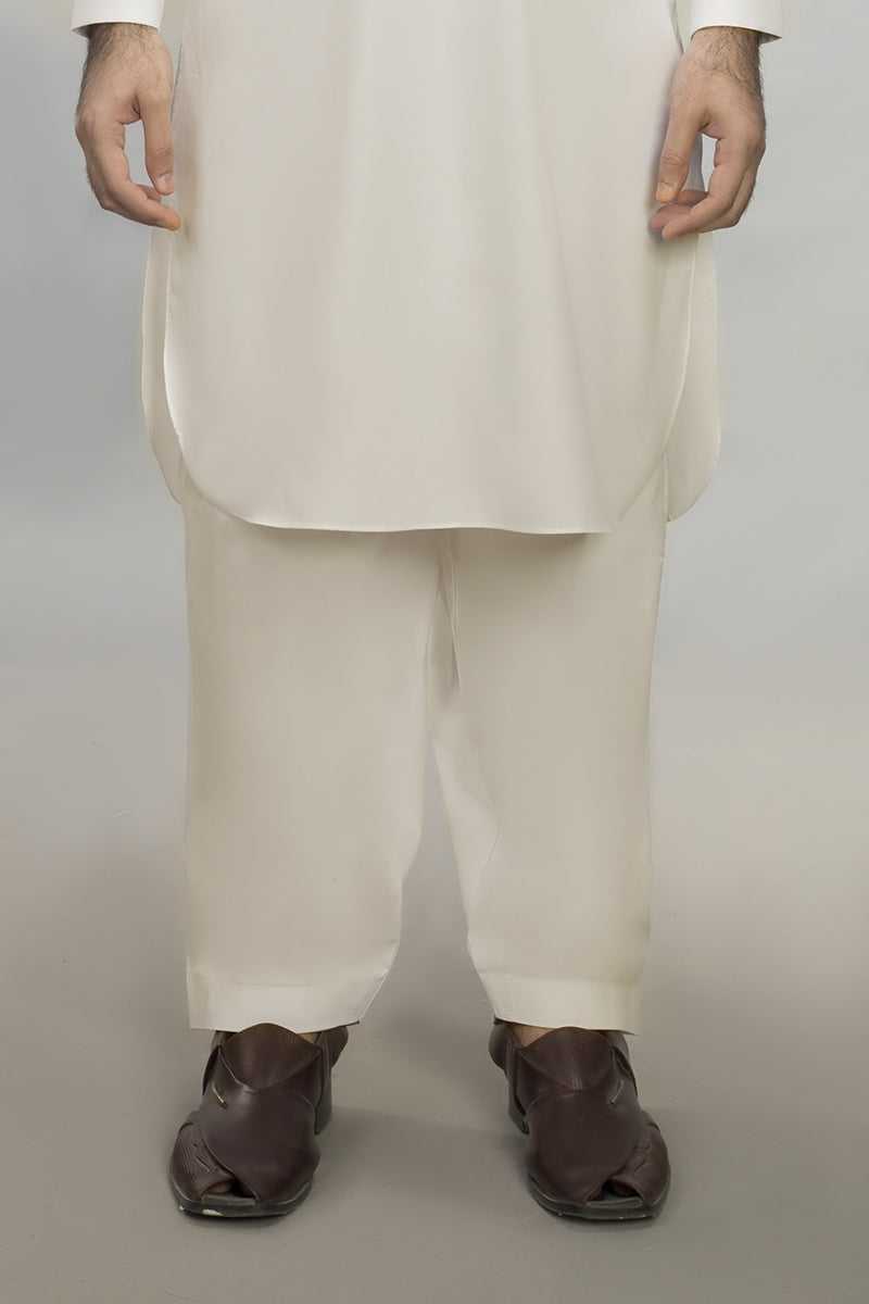 Off White Basic Shalwar SH-BLD22-002