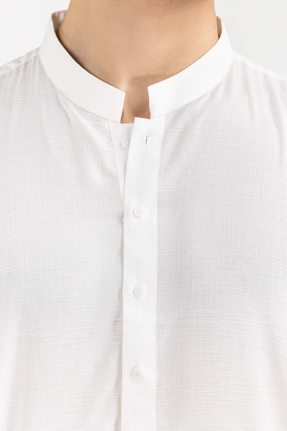 Off White Basic Shalwar Kameez Suit