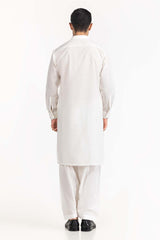 Off White Basic Suit SK-S23-018