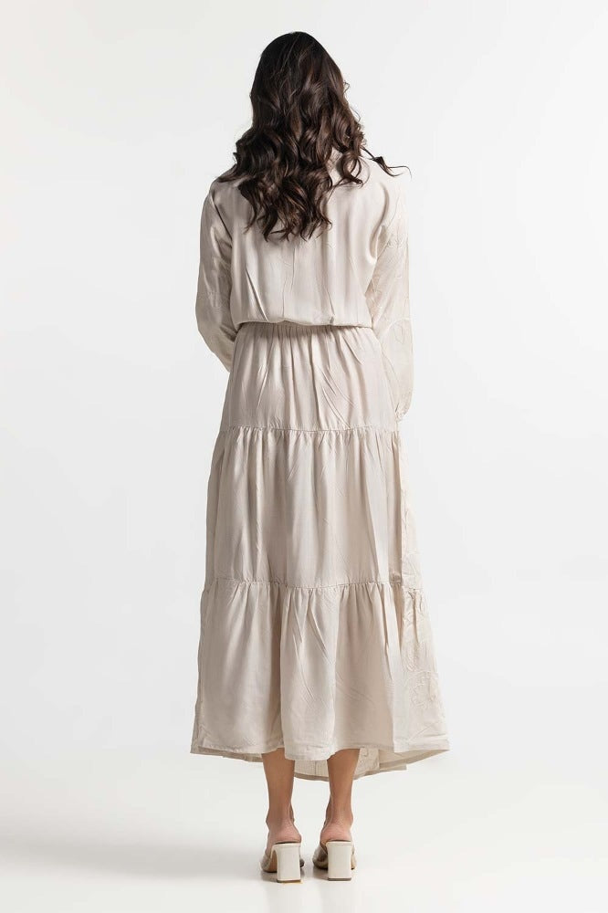 Off White Dress WM-DRS-SS24-075