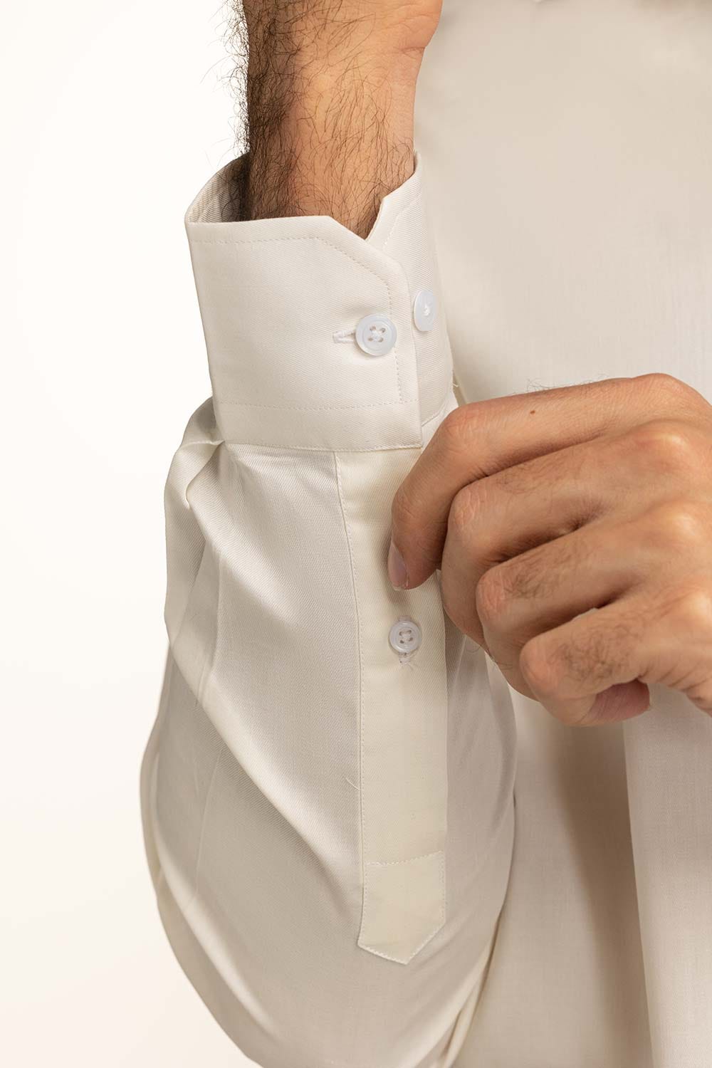 Off White Formal Shirt MN-FS-PD24-122