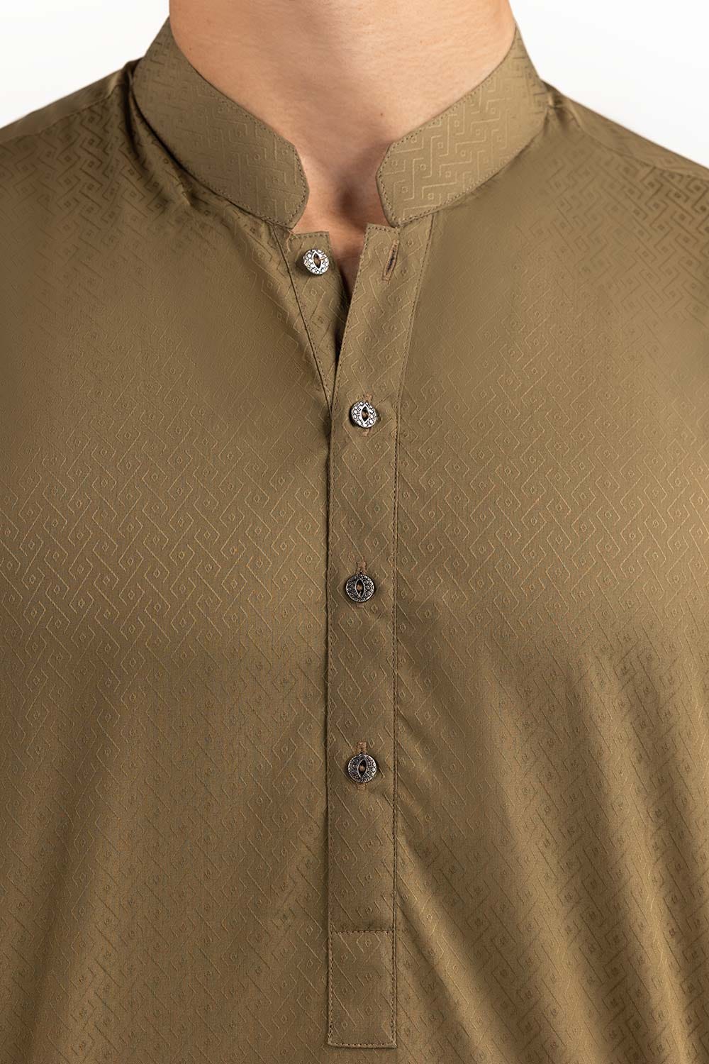 Olive Basic Kurta
