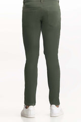 Olive Basic Non Denim Jeans TR-NDJ22-011