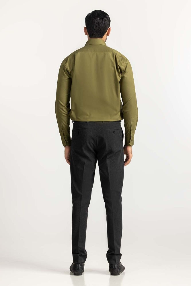 Olive Formal Shirt MN-FS-PD23-025