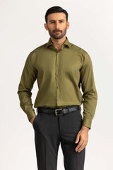 Olive Formal Shirt MN-FS-PD23-025