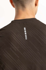 Olive Textured Tee AW-SND23-019