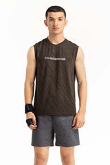 Olive Textured Tee AW-SND23-019