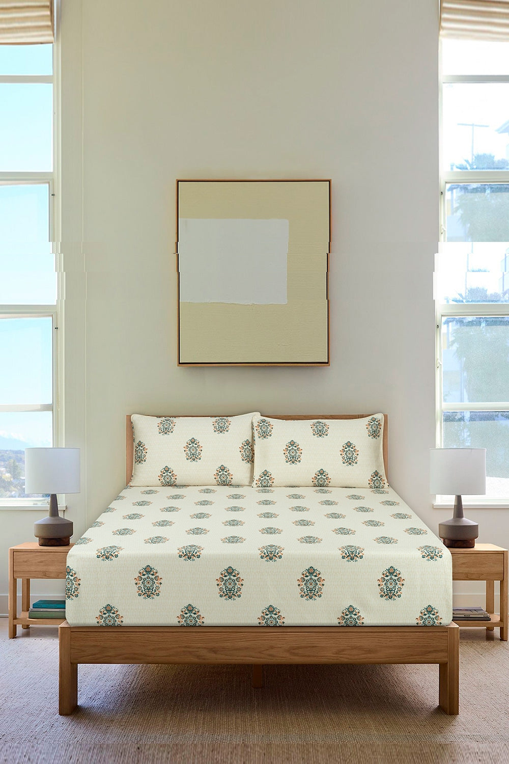 Opal Glory T-200 Fitted Sheet Set