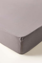 Opal Gray Water Repellent Jersey Fitted Sheet