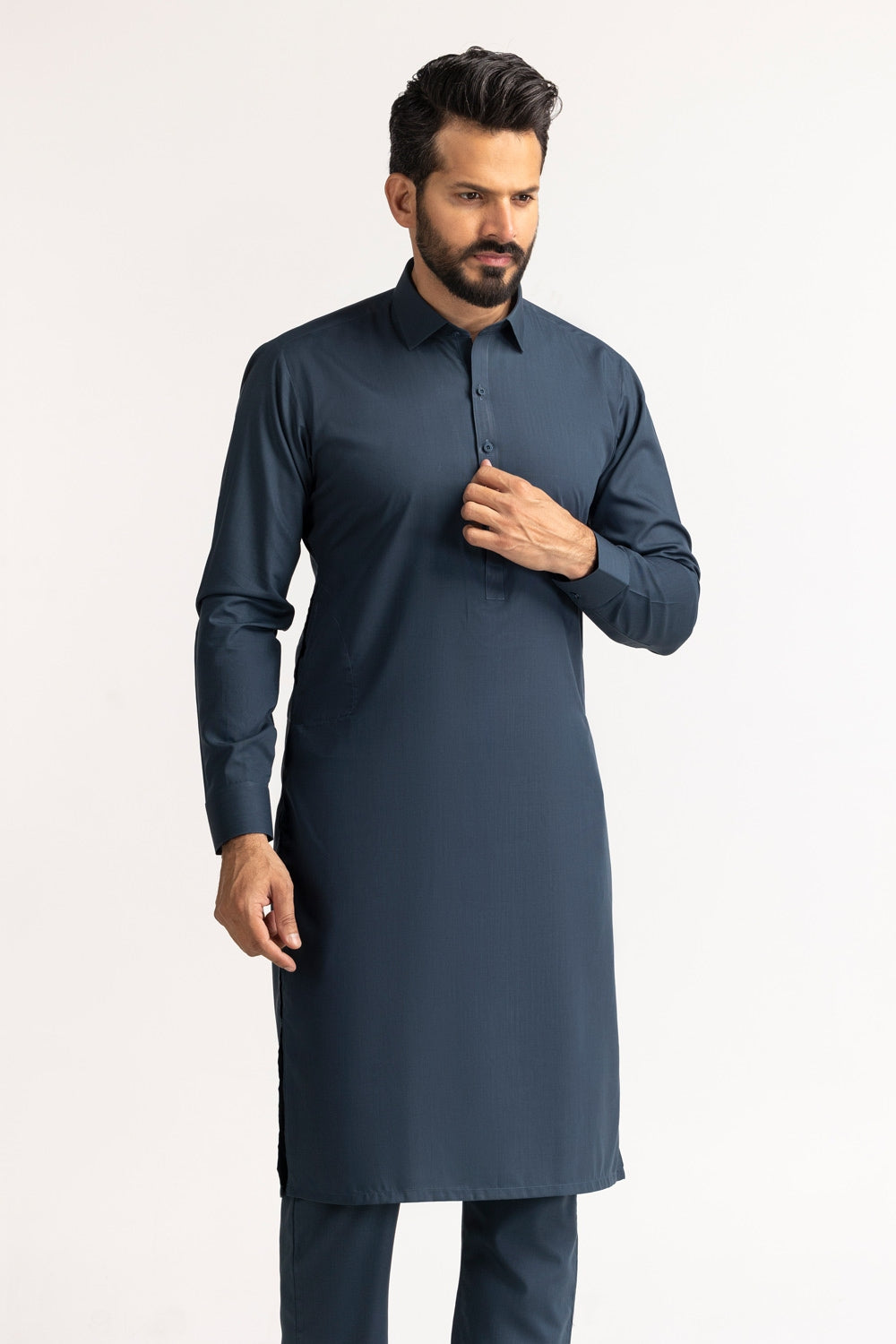Opulent Unstitched Fabric Blended