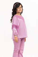 Toddler Girl Orchid Basic Woven Top TGWT-2210010 A