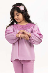 Toddler Girl Orchid Basic Woven Top TGWT-2210010 A