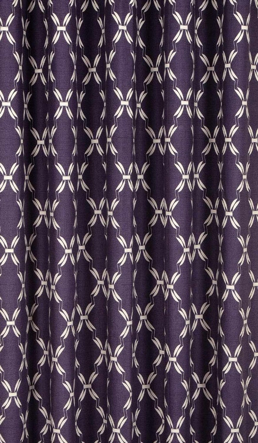 Orchid Printed Curtains