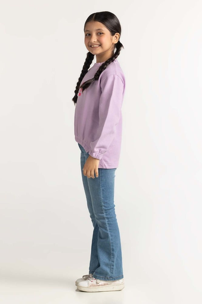 Orchid Printed Sweatshirt 224-412-004