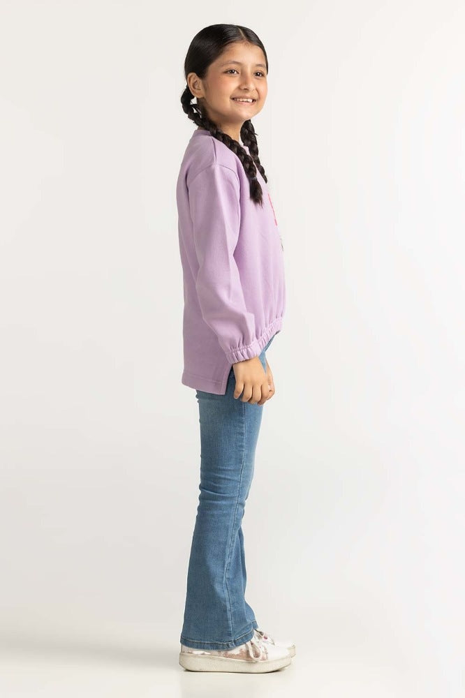 Orchid Printed Sweatshirt 224-412-004