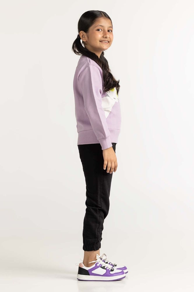 Orchid Printed Sweatshirt 224-412-010