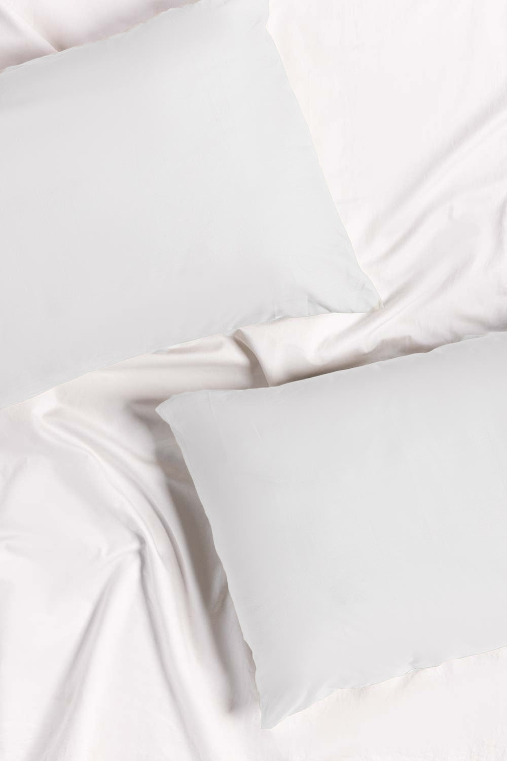 Orient white Dyed 2pcs Pillow Covers