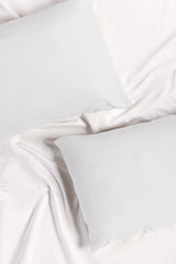 Orient white Dyed 2pcs Pillow Covers