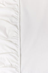 Orient white Dyed T-150 fitted sheet set
