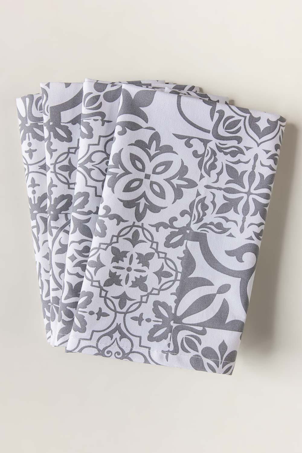 AW23-Oriental Grey Placemat and Runner Set