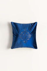 Ornate Velvet Embroidered Cushion Cover