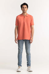 Outrageous Orange Signature Polo PS-SIGPK24-008