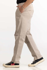 Oyster Grey Basic Trouser MN-TRC-WS23-002