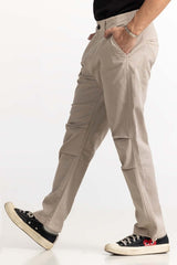 Oyster Grey Basic Trouser MN-TRC-WS23-002
