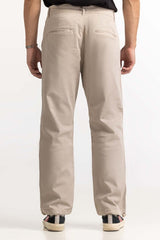 Oyster Grey Basic Trouser MN-TRC-WS23-002