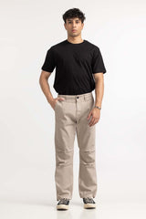 Oyster Grey Basic Trouser MN-TRC-WS23-002