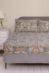 Paisley Jersey Fitted Sheet