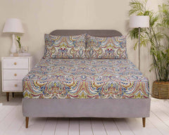 Paisley Jersey Fitted Sheet