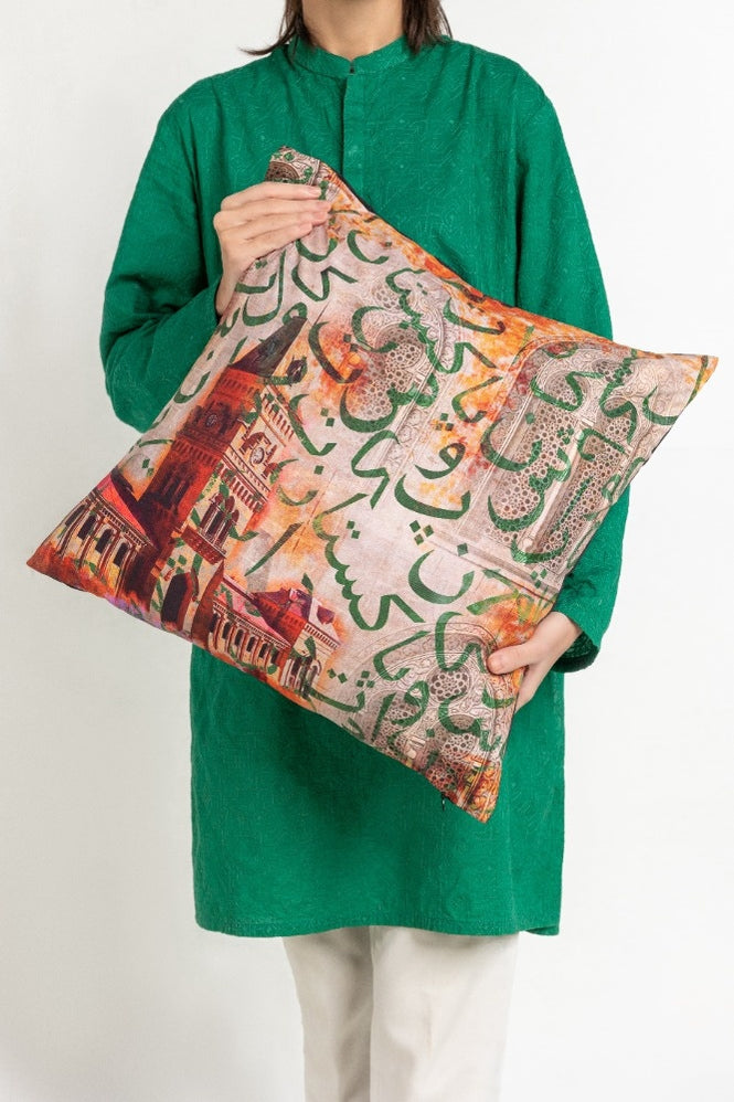 SS24-PAK-008 Digital Square Cushion Cover