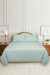 MFDD-Pale Blue Dyed Bed Sheet Set