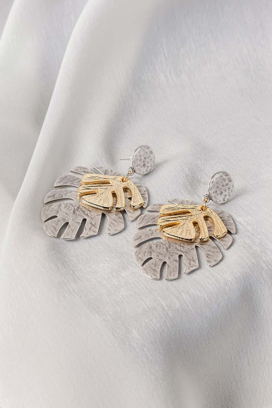 Palm Leaf Earrings IFA-ER-034