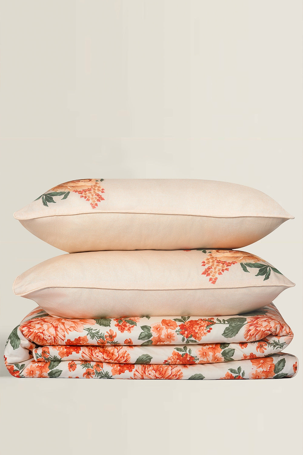 Peach Fuzz T-300 Quilt Cover Set