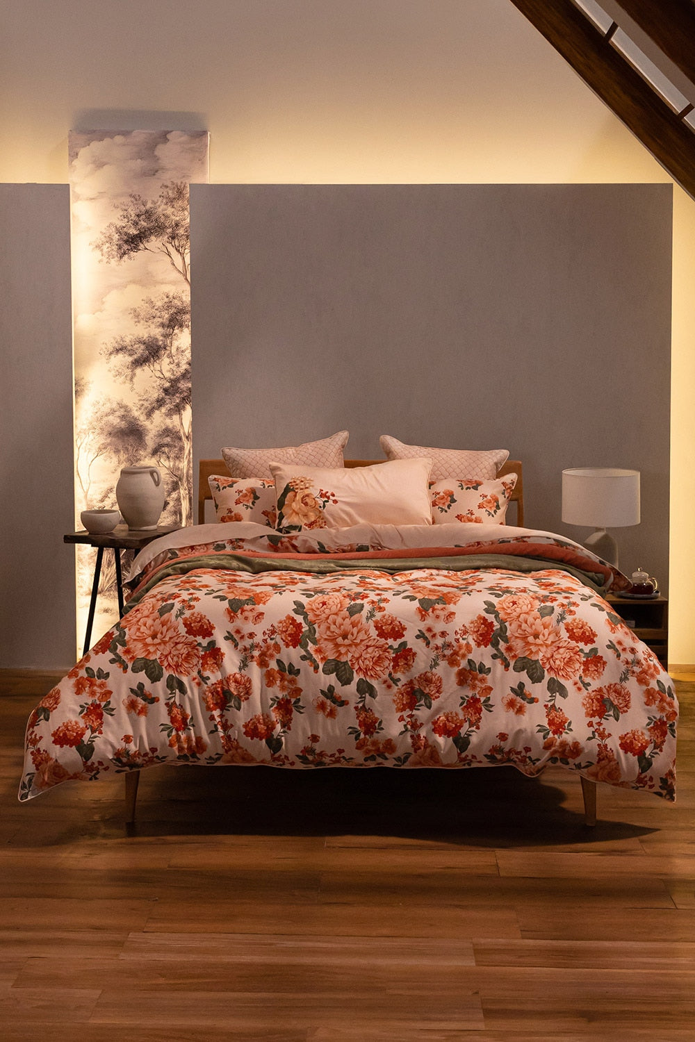 Peach Fuzz T-300 Quilt Cover Set