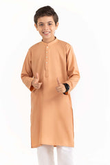 Peach Basic Kurta KR-KPLN22-073
