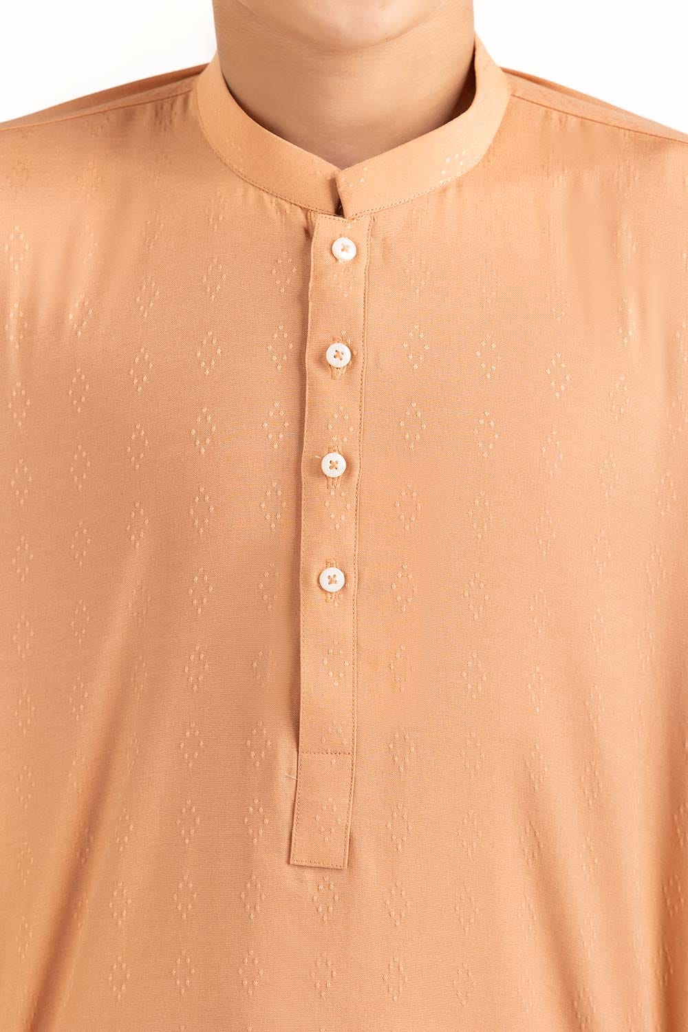 Peach Basic Kurta KR-KPLN22-073