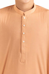 Peach Basic Kurta KR-KPLN22-073