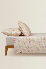 Peachy Flora T-200 Bed Sheet Set