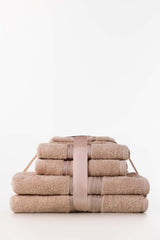 Peanut Combed 6 Pcs Towel Set