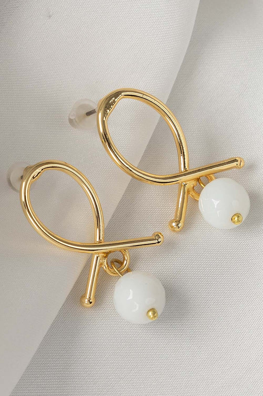 Pearl Drop Earrings IFA-ER-035