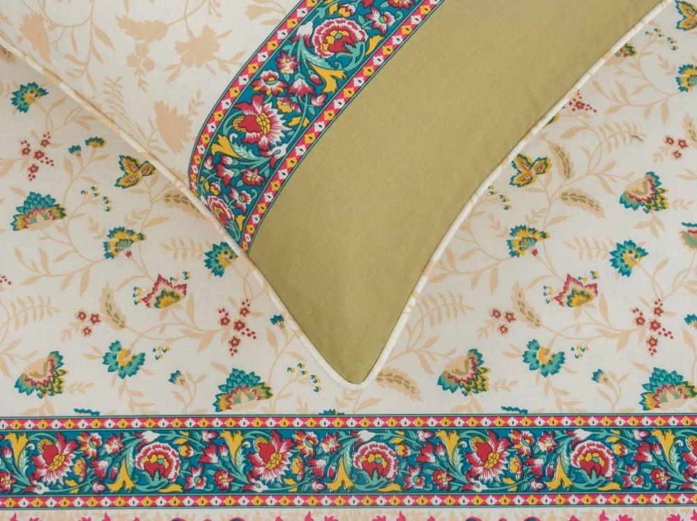 Phool Bagh T-150 Quilt Cover Set